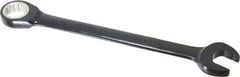 Proto - 3/4" 12 Point Combination Wrench - 15° Head Angle, 9-3/4" OAL, Steel, Black Chrome Finish - Exact Industrial Supply