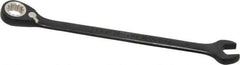 Proto - 8mm 12 Point Combination Wrench - 15° Head Angle, 5-1/2" OAL, Steel, Black Chrome Finish - Exact Industrial Supply