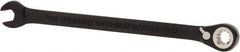 Proto - 7/32" 12 Point Combination Wrench - 15° Head Angle, 5" OAL, Steel, Black Chrome Finish - Exact Industrial Supply