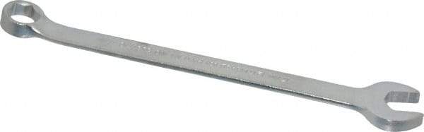 Proto - 17mm 6 Point Combination Wrench - 15° Offset Angle, 10-1/8" OAL, Steel, Satin Finish - Exact Industrial Supply