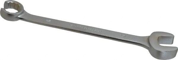 Proto - 3/4 x 3/4", Satin Finish, Combination Flare Nut Wrench - 12 Points, 9-3/16" OAL, Steel, Double End Head - Exact Industrial Supply