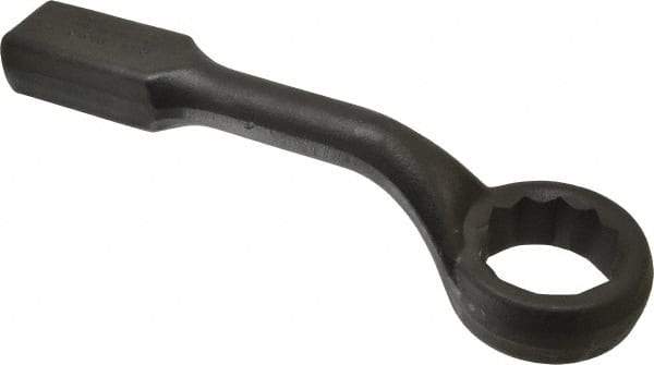 Proto - 2-7/8" 12 Point Striking Box Wrench - Single End, 4-25/32" Head Diam x 1-7/8" Head Thickness, 16" OAL, Steel, Black Finish, 60° Offset - Exact Industrial Supply