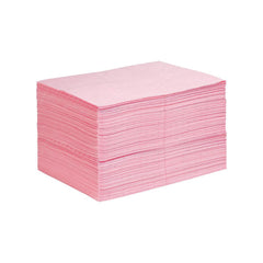 Pads, Rolls & Mats; Product Type: Pad; Application: Haz Mat; Overall Length (Inch): 20 in; Total Package Absorption Capacity: 22 gal; Material: Polypropylene; Fluids Absorbed: Unknowns; Acids; Bases; Absorbency Weight: Light; Width (Decimal Inch - 4 Decim