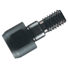 Iscar - T08 Connection to Tip, M12 Connection to Shank, Milling Tip Insert Threaded Extension - 0.9843 Inch Extension Length, 0.4606 Inch Max Diameter, FlexFit and Multimaster Series - Exact Industrial Supply