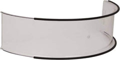 PRO-SAFE - 8 Inch Wide Lexan Replacement Shield - For Use With Flexbar - Latheguard Shield - Exact Industrial Supply