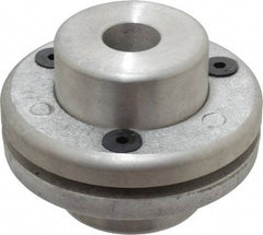 Made in USA - 6" Diam Contact Wheel Hub - 3/4" Arbor Hole, Quick Change - Exact Industrial Supply