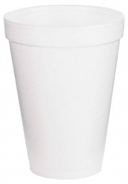 DART - Dart Foam Hot/Cold Cups, 12 oz - White - Exact Industrial Supply