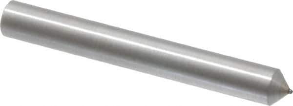 Made in USA - 0.025" Ball Radius Diamond Dresser - 3" Long x 3/8" Shank Diam - Exact Industrial Supply