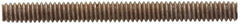 Value Collection - 3/4-10 4" OAL Fully Threaded Stud - Carbon Steel, Plain Finish - Exact Industrial Supply