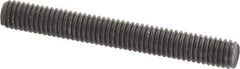 Value Collection - 3/8-16 3" OAL Fully Threaded Stud - Carbon Steel, Plain Finish - Exact Industrial Supply