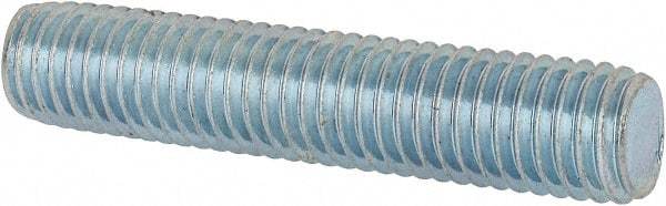 Value Collection - M10x1.50 50mm OAL Fully Threaded Stud - Carbon Steel, Plain Finish, Metric - Exact Industrial Supply