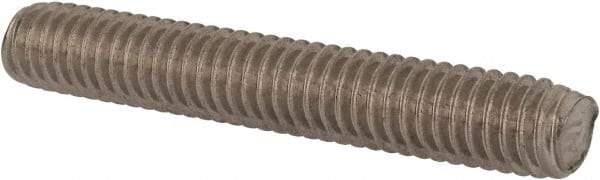 Value Collection - 5/16-18 2" OAL Fully Threaded Stud - Stainless Steel, Plain Finish - Exact Industrial Supply