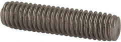 Value Collection - 3/8-16 1-1/2" OAL Fully Threaded Stud - Stainless Steel, Plain Finish - Exact Industrial Supply