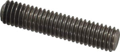 Value Collection - 3/8-16 1-3/4" OAL Fully Threaded Stud - Stainless Steel, Plain Finish - Exact Industrial Supply