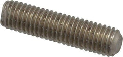 Value Collection - 1/2-13 2" OAL Fully Threaded Stud - Stainless Steel, Plain Finish - Exact Industrial Supply