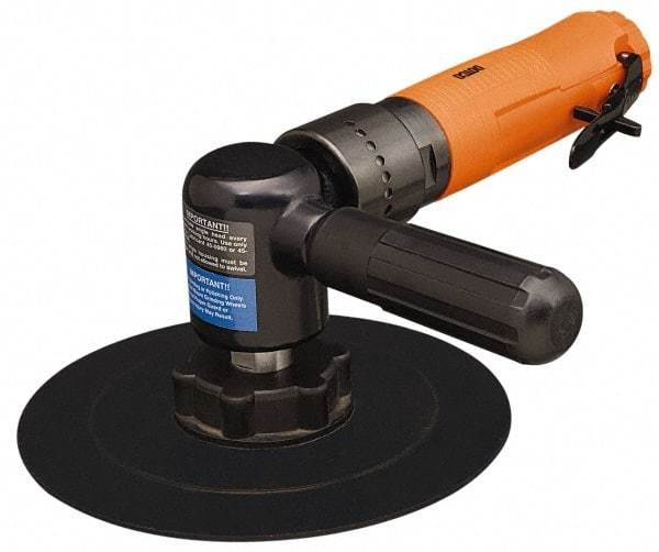 Dotco - 9,000 RPM, 0.9 hp, Handheld Pneumatic Buffer - 5/8-11" Spindle Thread, 1/4" Inlet - Exact Industrial Supply