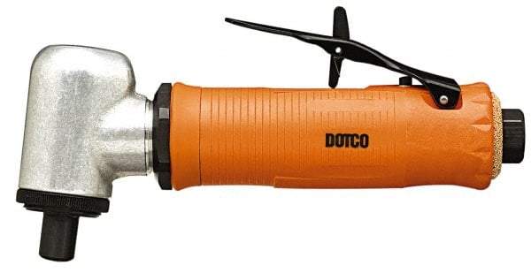 Dotco - Pneumatic Handheld Disc Sander - 1/4" Inlet, 0.3 hp - Exact Industrial Supply