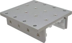 80/20 Inc. - 5-1/2" Wide, 1-7/8" High, Open Shelving Accessory/Component - Aluminum, 6" Deep, Use with Series 15 - 1530 Extrusion - Exact Industrial Supply