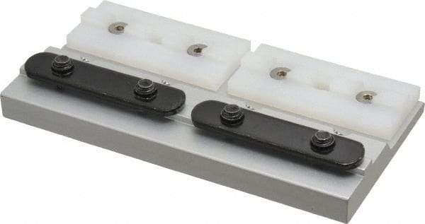 80/20 Inc. - 3-1/8" Wide, 1/2" High, Open Shelving Accessory/Component - Aluminum, 6" Deep, Use with Series 15 - 1515 Extrusion - Exact Industrial Supply