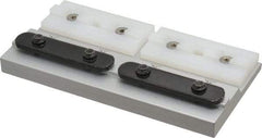 80/20 Inc. - 3-1/8" Wide, 1/2" High, Open Shelving Accessory/Component - Aluminum, 6" Deep, Use with Series 15 - 1515 Extrusion - Exact Industrial Supply