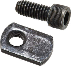 80/20 Inc. - 3/4" High, Open Shelving Socket Head Cap Screw - Zinc, Use with Series 10 & 15 - Reference T - Exact Industrial Supply