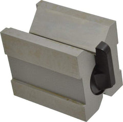 SPI - 0.19 to 1-3/4" Capacity, 90° Angle, Steel V-Block - 2-3/8" Long x 2-3/4" Wide x 2" High, Sold as Individual - Exact Industrial Supply