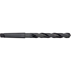 Titan USA - Taper Shank Drill Bits; Drill Bit Size (Inch): 1-13/16 ; Drill Bit Size (Decimal Inch): 1.8125 ; Drill Point Angle: 118 ; Shank Taper Designation: 5MT ; Drill Bit Material: High Speed Steel ; Drill Bit Finish/Coating: Black Oxide - Exact Industrial Supply