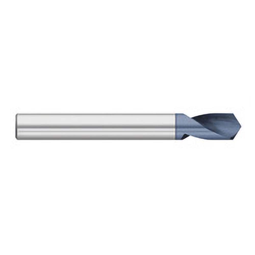 Titan USA - Spotting Drills; Body Diameter (Inch): 5/8 ; Body Diameter (Decimal Inch): 5/8 ; Drill Point Angle: 90 ; Spotting Drill Material: Solid Carbide ; Spotting Drill Finish/Coating: AlTiN ; Overall Length (Inch): 3 - Exact Industrial Supply