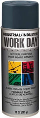 Krylon - Gray, Gloss, Enamel Spray Paint - 9 to 13 Sq Ft per Can, 10 oz Container, Use on Ceramics, Glass, Metal, Plaster, Wood - Exact Industrial Supply