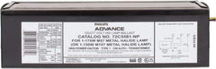 Philips Advance - 175 Watt, CWA Circuit, Metal Halide, High Intensity Discharge Ballast - 120/208/240/277 Volts, 0.9 to 2.0 Amp, 11-3/4 Inch Long x 3-3/16 Inch Wide x 2-5/8 Inch High - Exact Industrial Supply