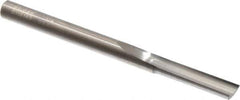 Onsrud - 1/4" Diam, 1/4" Shank Diam, 1" Length of Cut, 1 Flute Single Edge Straight Router Bit - 3-1/4" Overall Length, Right Hand Cut, Solid Carbide - Exact Industrial Supply