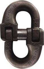 CM - 100 Grade Powder Coated Steel HammerLok Chain Coupling Link - 9/32" Diameter, 4,300 Lb Load Limit - Exact Industrial Supply