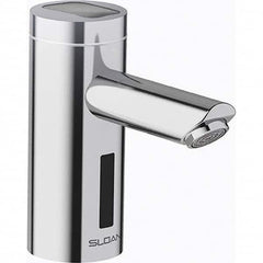 Sloan Valve Co. - Electronic & Sensor Faucets Type: Single Hole Style: w/o Mixer - Exact Industrial Supply