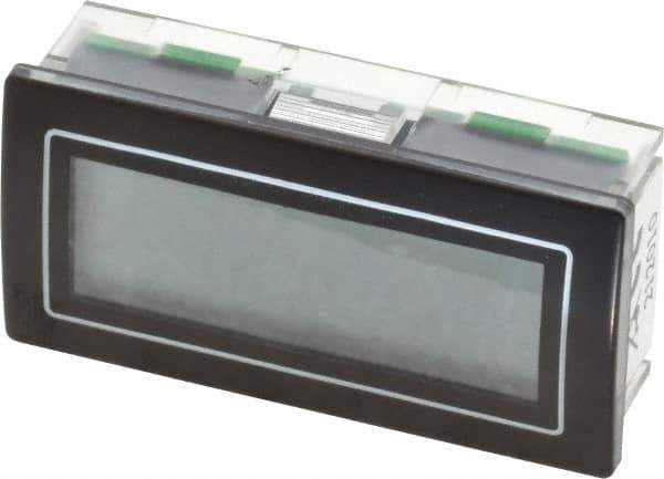 Trumeter - 8 Digit LCD Display Counter - Negative Edge Triggered Reset - Exact Industrial Supply