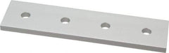 80/20 Inc. - 1.49" Wide, 6" High, Open Shelving 4 Hole Joining Strip - Aluminum, Use with Series 15 & Bolt Kit 3320 or 3325 - Exact Industrial Supply