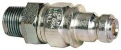 CEJN - 3/8 NPT Hydraulic Hose Male Pipe Thread Nipple - 14,500 psi, 1.56 GPM, 115 Hose Size, Series 115 - Exact Industrial Supply