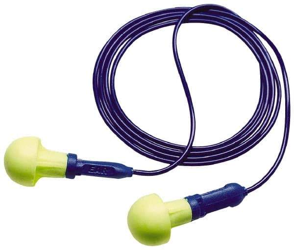 3M - Reusable, Corded, 28 dB Earplugs - Yellow, 200 Pairs - Exact Industrial Supply