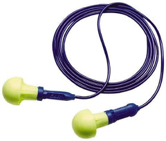 3M - Reusable, Corded, 28 dB Earplugs - Yellow, 200 Pairs - Exact Industrial Supply