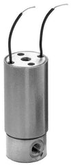 KIP - 10-32 Port, Direct Acting, Brass Solenoid Valve - Normally Open, 90 Max PSI, Buna-N Seal - Exact Industrial Supply