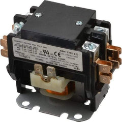 White-Rodgers - Definite Purpose Contactors   Number of Poles: 2    Resistive Load Rating (A): 50A@277VAC; 50A@480VAC; 50A@600VAC - Exact Industrial Supply