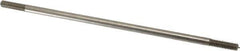 Made in USA - 8" Long, 1/4-20 Thread, Float Valve Rod - Stainless Steel, 1/2" Thread Length - Exact Industrial Supply