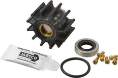 Jabsco - Neoprene Impeller Kit Repair Part - Contains Impeller, Seal, Gasket, For Use with Jabsco Model 11810-0003 Flexible Impeller Pump Motors - Exact Industrial Supply