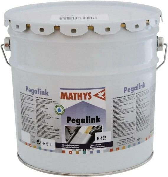 Rust-Oleum - 5 Gal White Adhesion Primer - 245 to 330 Sq Ft Coverage, <250 gL Content, Quick Drying, Interior/Exterior - Exact Industrial Supply