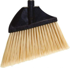 O-Cedar - 13" Wide, Beige PET Bristles, Angled Broom - Flagged - Exact Industrial Supply