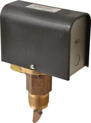 McDonnell & Miller - 300 psi, Brass Housing, General Purpose Flow Switch - 7.7 Flow Set Point, 4.8 to 998 GPM - Exact Industrial Supply