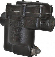 Hoffman Speciality - 1/2 Female" Pipe, Cast Iron Inverted Bucket Steam Trap - 125 Max psi - Exact Industrial Supply