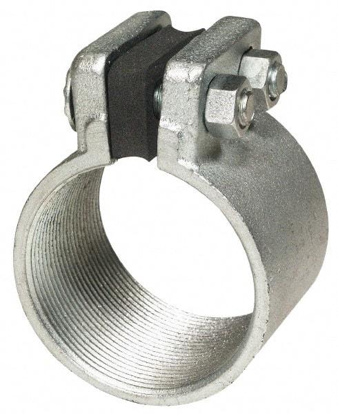 Thomas & Betts - 1/2" Trade, Malleable Iron Threaded Rigid/Intermediate (IMC) Conduit Coupling - Noninsulated - Exact Industrial Supply