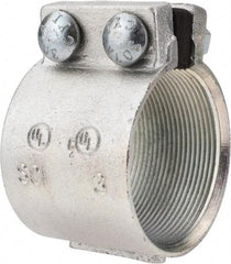 Thomas & Betts - 3" Trade, Malleable Iron Threaded Rigid/Intermediate (IMC) Conduit Coupling - Noninsulated - Exact Industrial Supply