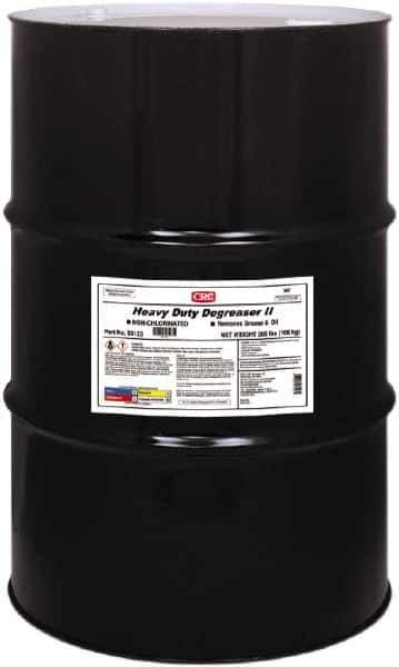 CRC - 55 Gal Drum Cleaner/Degreaser - Liquid, Petroleum Distillate & Nonchlorinated, Unscented - Exact Industrial Supply