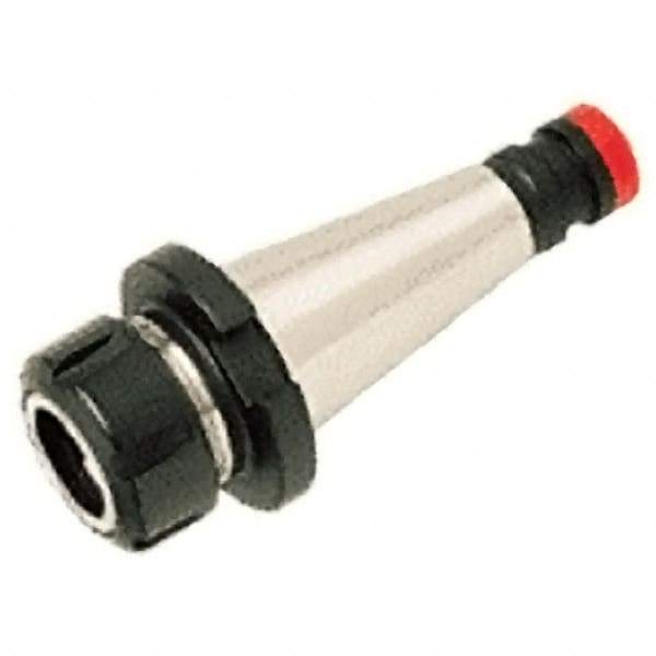 Iscar - 63mm Projection, DIN2080-40 Taper Shank, ER16 Collet Chuck - Exact Industrial Supply